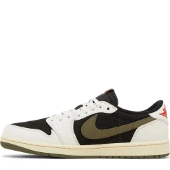 Jordan 1 Retro Low OG SP Travis Scott Olive (W) ||Plus Fashion