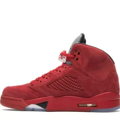 Jordan 5 Retro Red Suede ||Plus Fashion