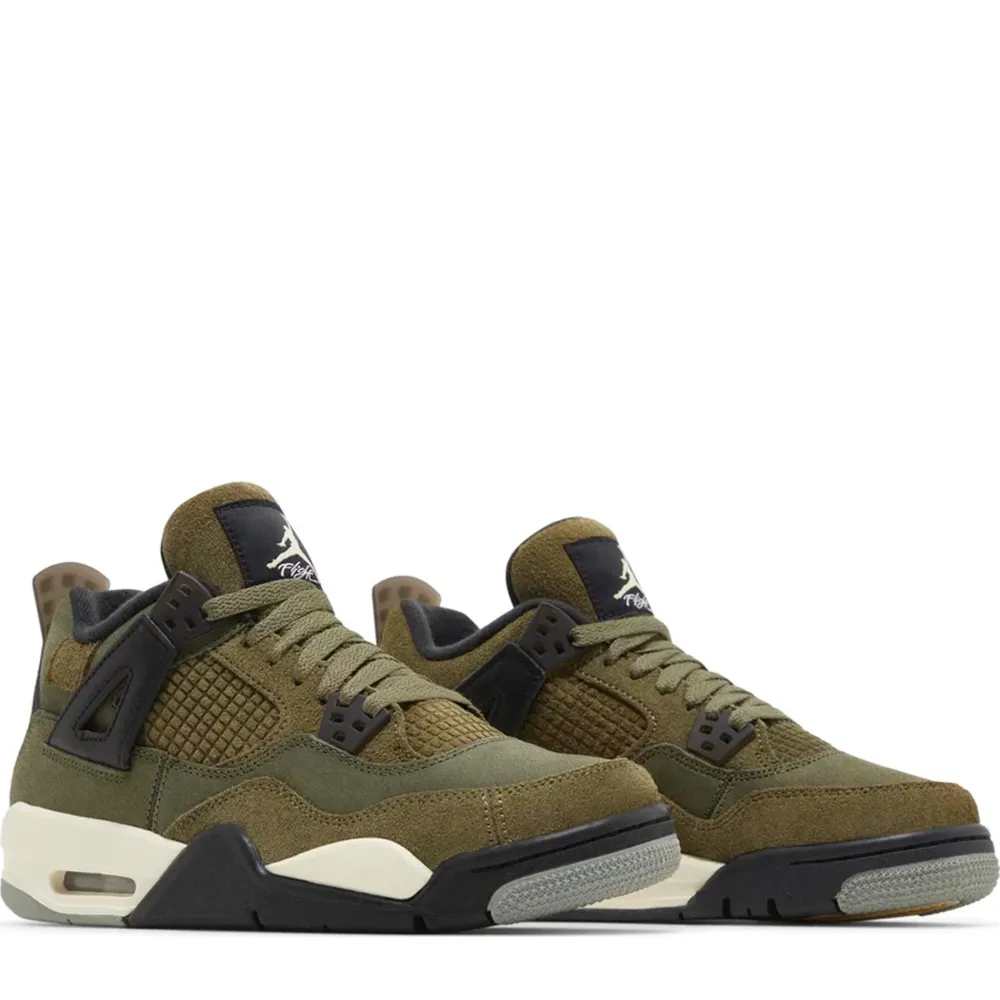 Jordan 4 Retro SE Craft Medium Olive (GS) ||Plus Clearance