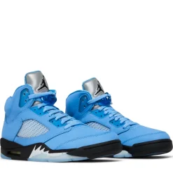 Jordan 5 Retro UNC University Blue ||Plus Outlet