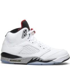 Jordan 5 Retro White Cement ||Plus New
