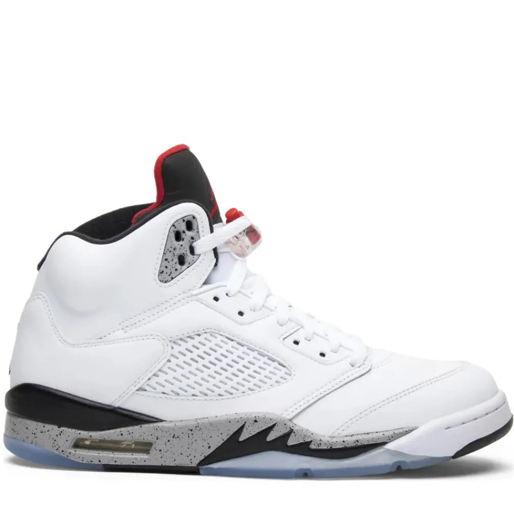 Jordan 5 Retro White Cement ||Plus New