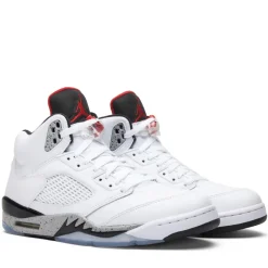 Jordan 5 Retro White Cement ||Plus New
