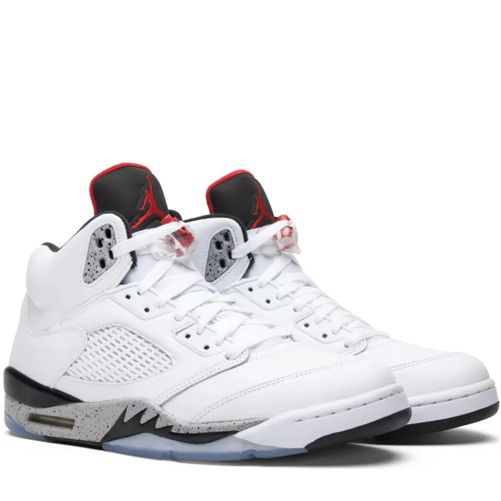Jordan 5 Retro White Cement ||Plus New