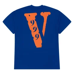 Juice Wrld x Vlone 999 Tee Blue ||Plus Online