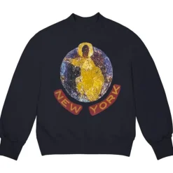 Kanye West Jesus Is King New York Crewneck ||Plus New