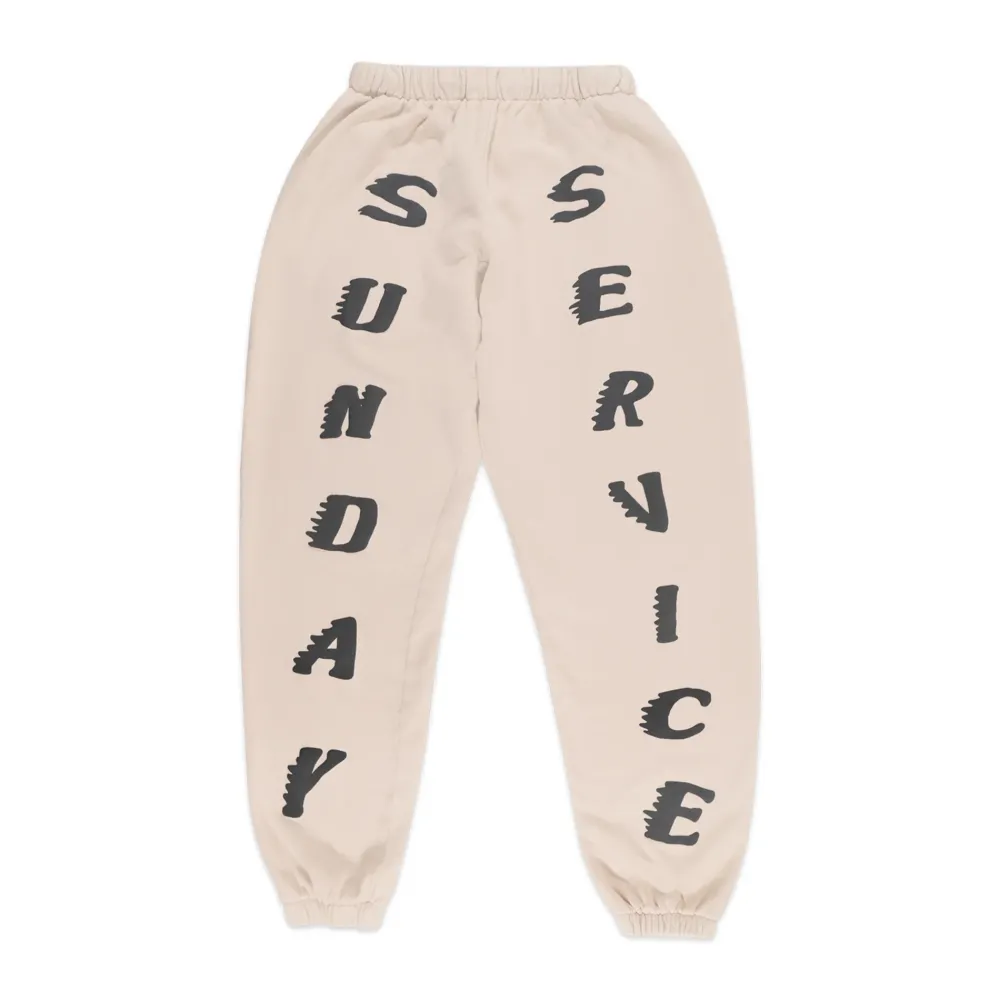 Kanye West Sunday Service Sweatpants Bone ||Plus Best