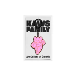 Kaws Enamle Chum Keychain Pink ||Plus Outlet