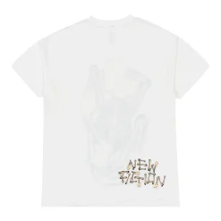 Kaws Skeleton New Fiction T-Shirt White | PLUS|Plus2 Best