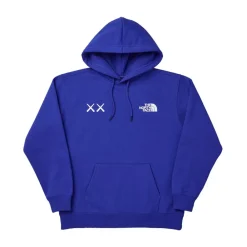 KAWS x The North Face Popover Hoodie Bolt Blue ||Plus Fashion