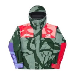 Kaws x The North Face Retro 1986 Mountain Jacket Balsam Green ||Plus Best