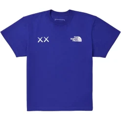 Kaws x The North Face Tee Bolt Blue ||Plus Discount
