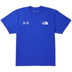 Kaws x The North Face Tee TNF Blue ||Plus Discount
