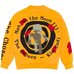 Kid Cudi x CPFM For MOTM III Beautiful Trip Crewneck Yellow ||Plus Sale