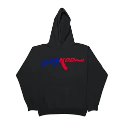Kodak Black x Vlone 47 Hoodie Black ||Plus Best