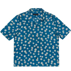 Louis Vuitton Dice Silk Button Down Shirt Blue (SS19) ||Plus Best
