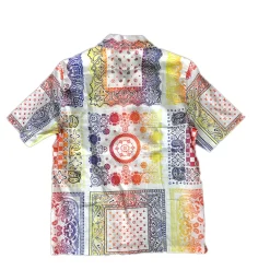 Louis Vuitton Fragment Design Bandana Print Button Up Shirt (SS17) ||Plus Hot