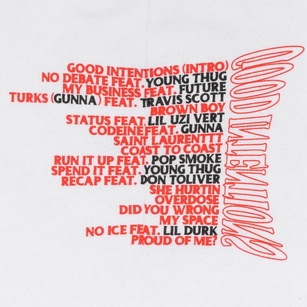 Nav x Vlone Bad Habits Hoodie White | PLUS|Plus2 New