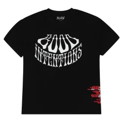 Nav x Vlone Dead Tee Black ||Plus Fashion