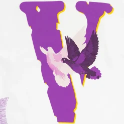 Nav x Vlone Doves Hoodie White | PLUS|Plus2 Clearance