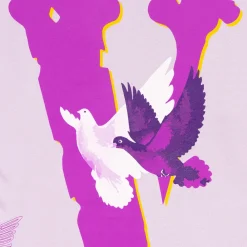 Nav x Vlone Doves Hoodie Purple | PLUS|Plus2 Best