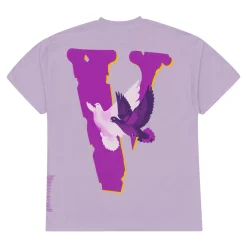 Nav x Vlone Doves Tee Purple ||Plus Clearance