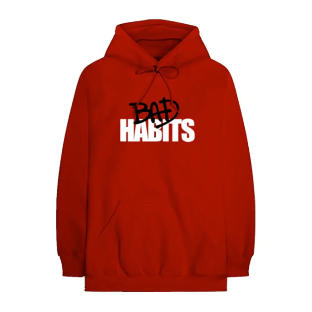 Nav x Vlone Drip Pullover Hoodie Red | PLUS|Plus2 Discount