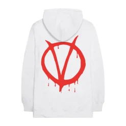 Nav x Vlone Vendetta Pullover Hoodie White ||Plus Online