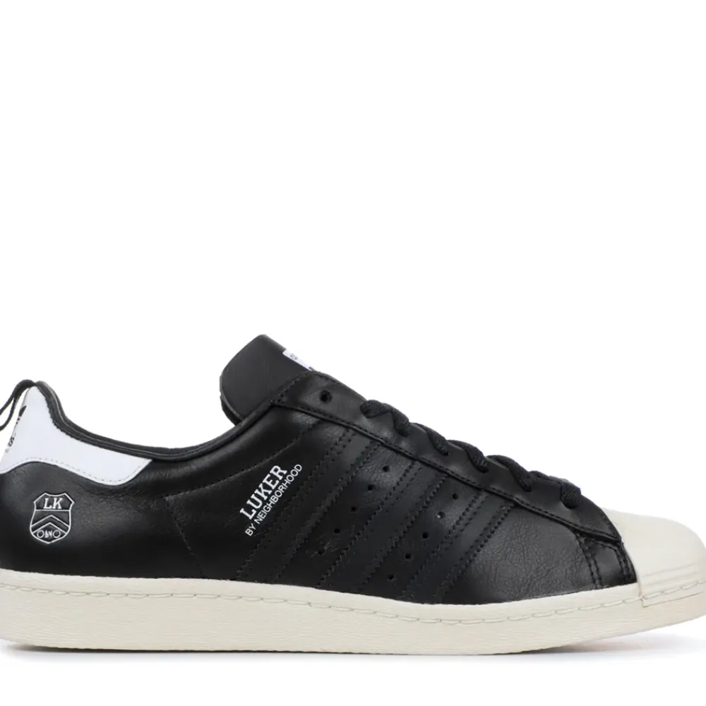 Neighborhood x Superstar 80s Luker Black ||Plus Fashion