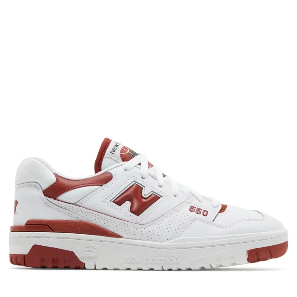 New Balance 550 White Brick Red ||Plus Best