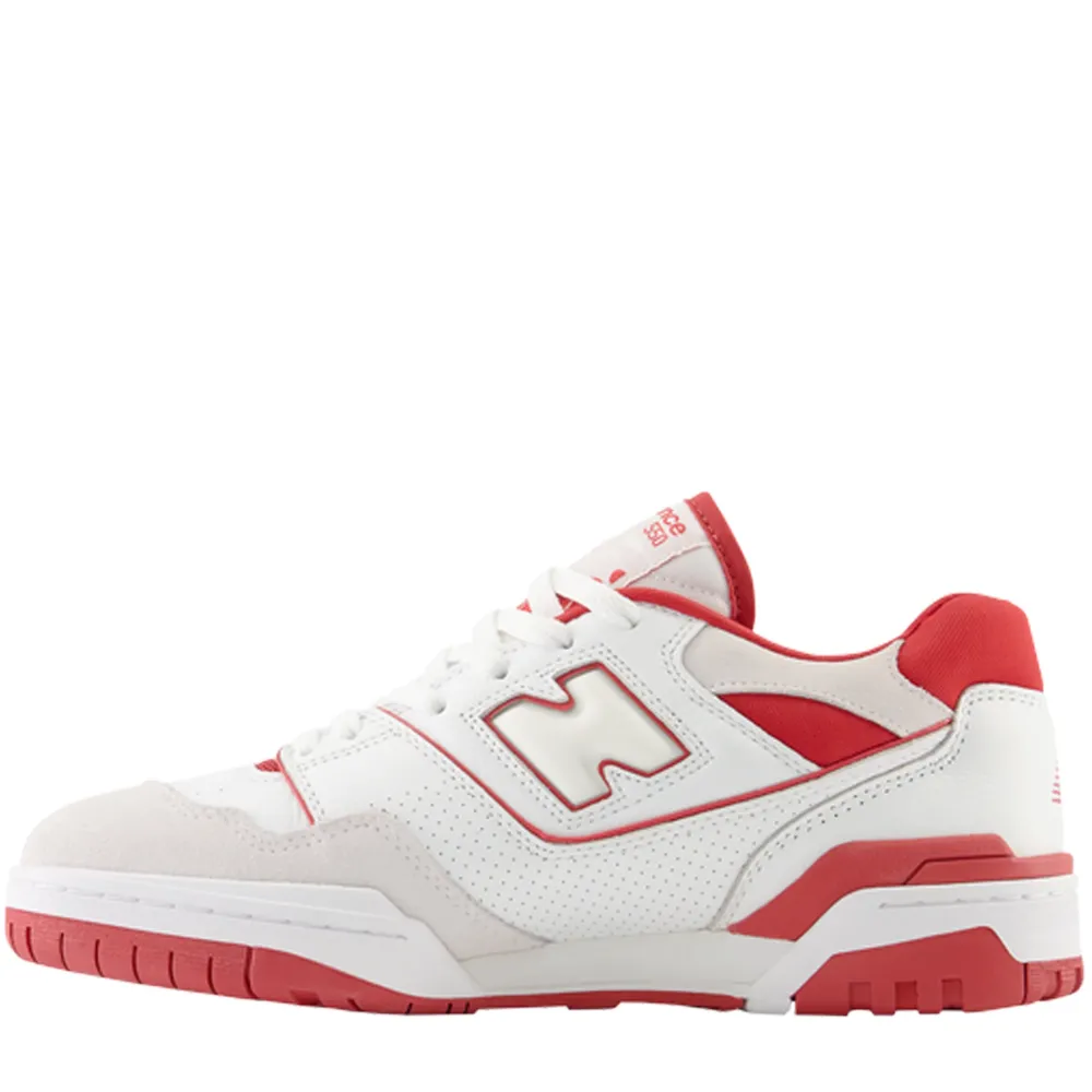 New Balance 550 White Terracotta Red ||Plus Clearance