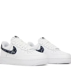 Nike Air Force 1 Low '07 Essential White Black Paisley (W) ||Plus Hot