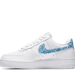 Nike Air Force 1 Low '07 Essential White Worn Blue Paisley (W) ||Plus Best