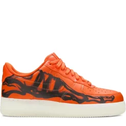 Nike Air Force 1 Low Orange Skeleton ||Plus Outlet