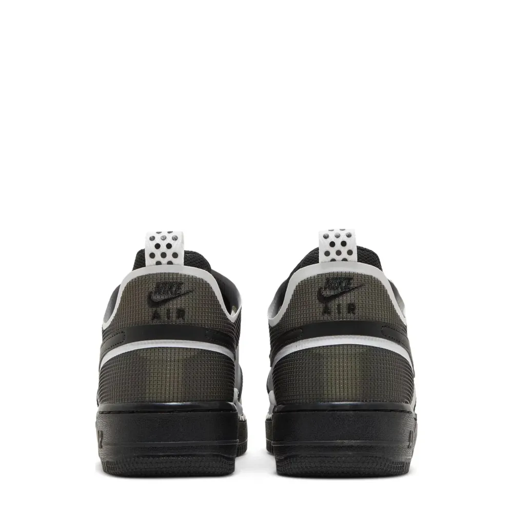 Nike Air Force 1 Low React Black White ||Plus Best
