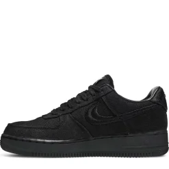Nike Air Force 1 Low Stussy Black ||Plus Outlet