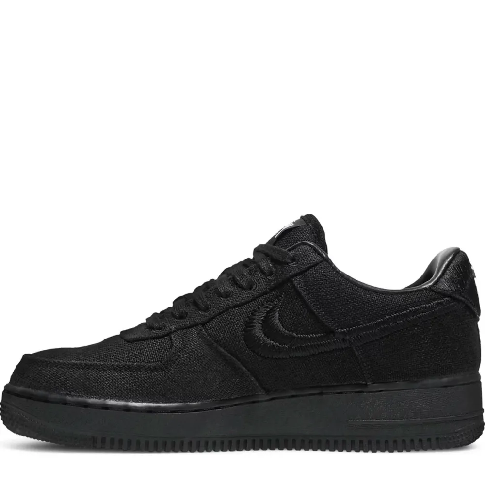 Nike Air Force 1 Low Stussy Black ||Plus Outlet
