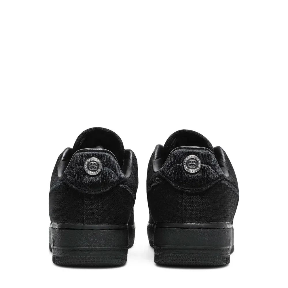 Nike Air Force 1 Low Stussy Black ||Plus Outlet