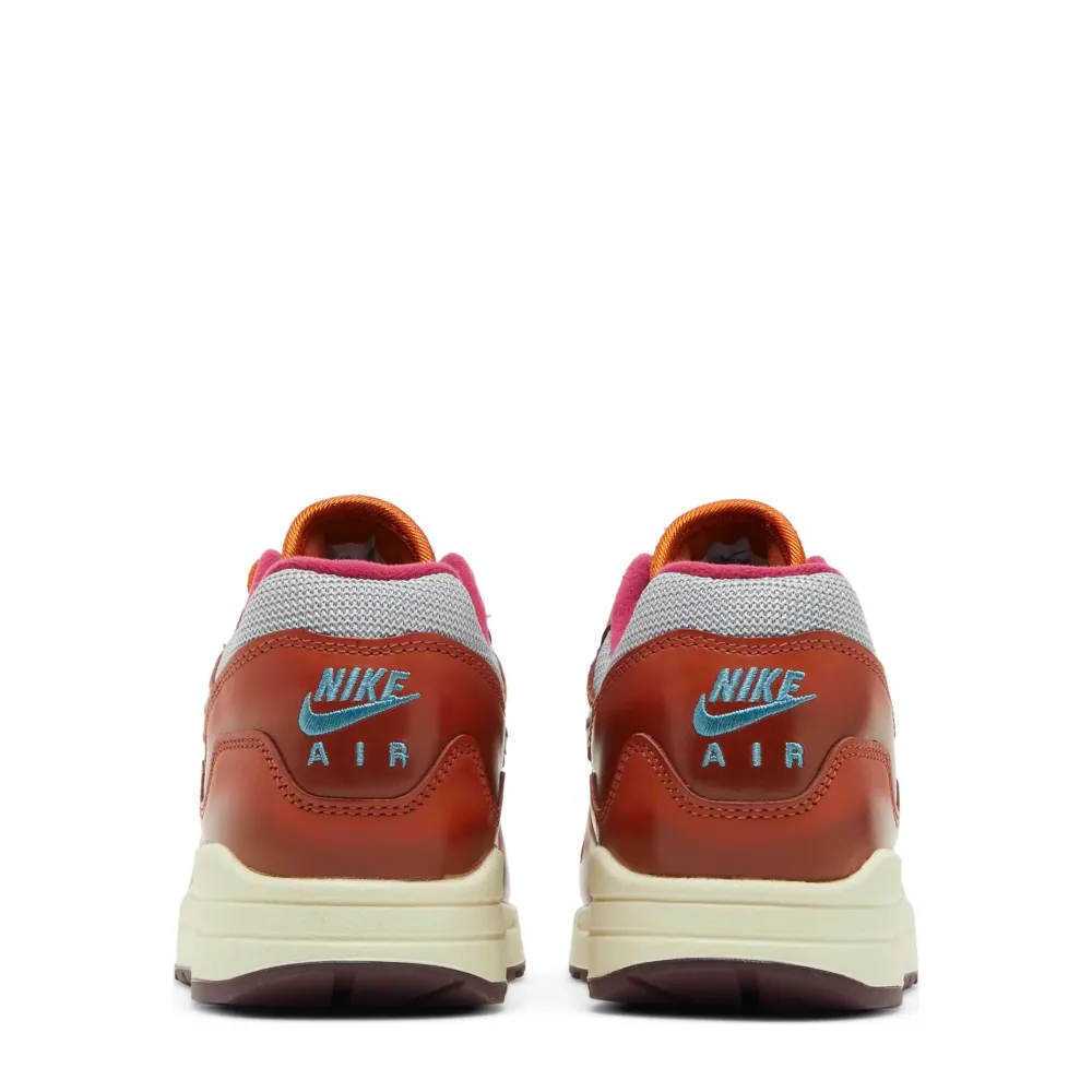 Nike Air Max 1 Patta The Next Wave Dark Russet ||Plus Best