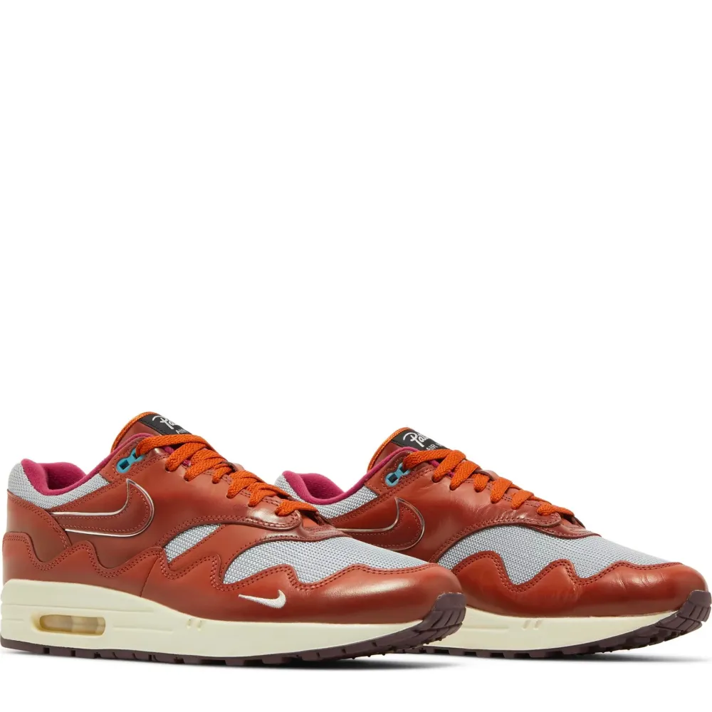 Nike Air Max 1 Patta The Next Wave Dark Russet ||Plus Best
