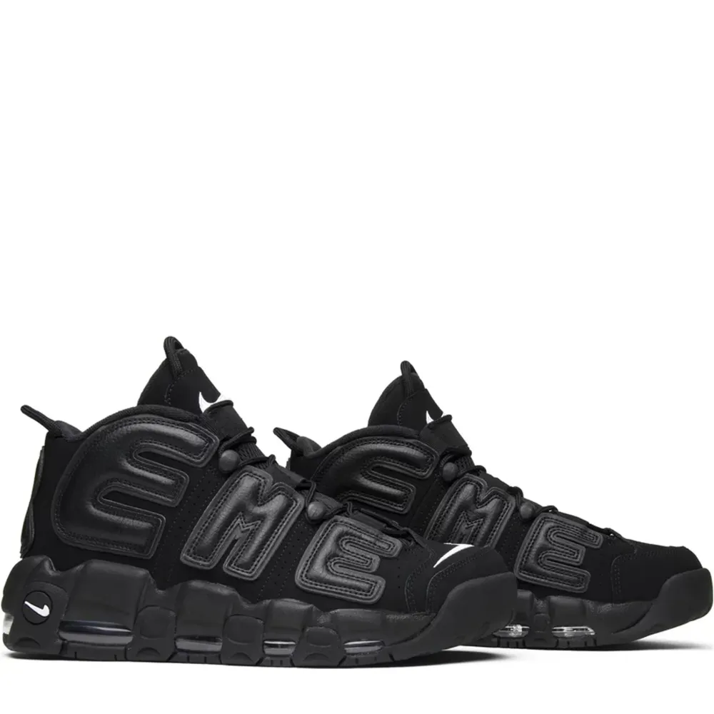 Nike Air More Uptempo Supreme Suptempo Black ||Plus Sale