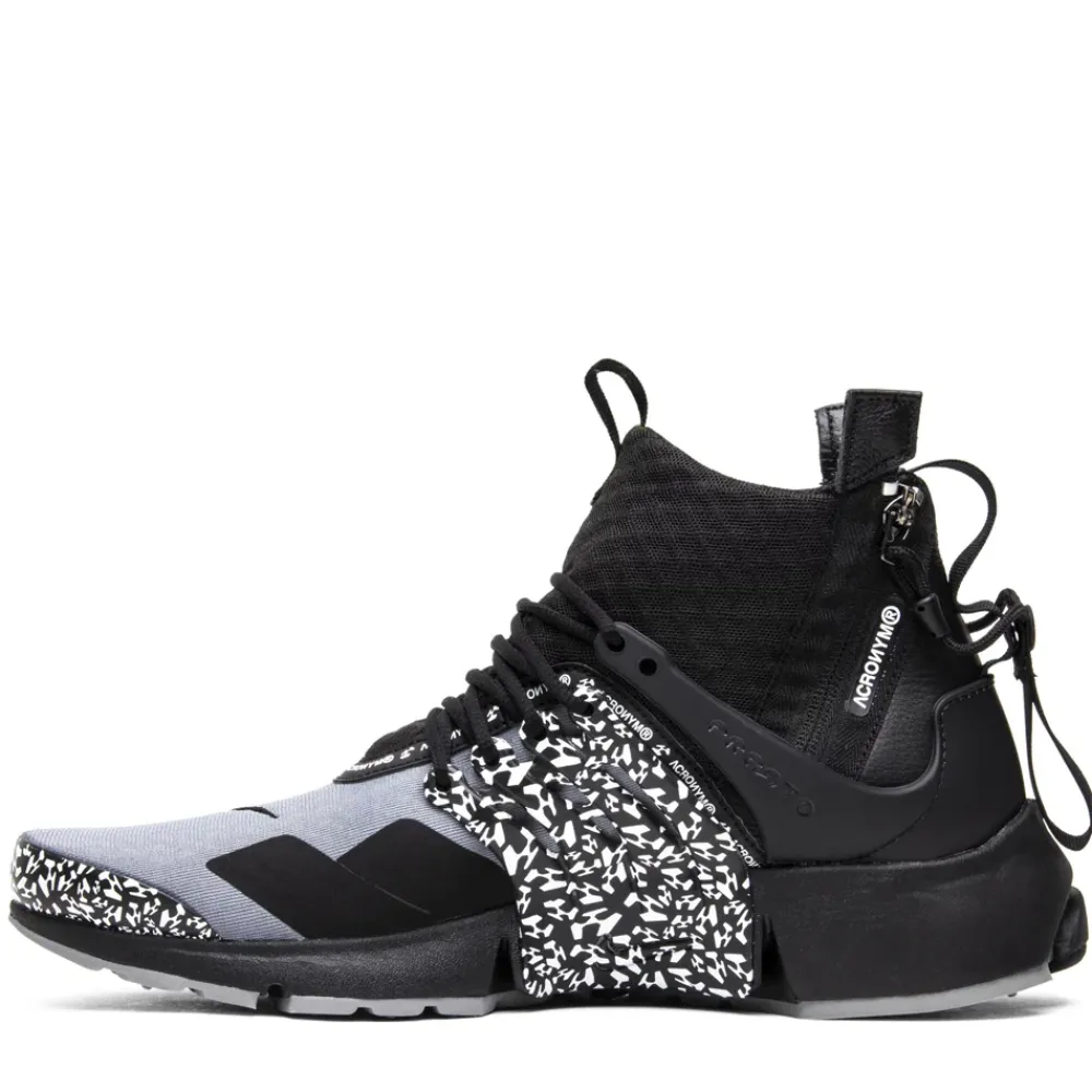 Nike Air Presto Mid Acronym Cool Grey ||Plus Best