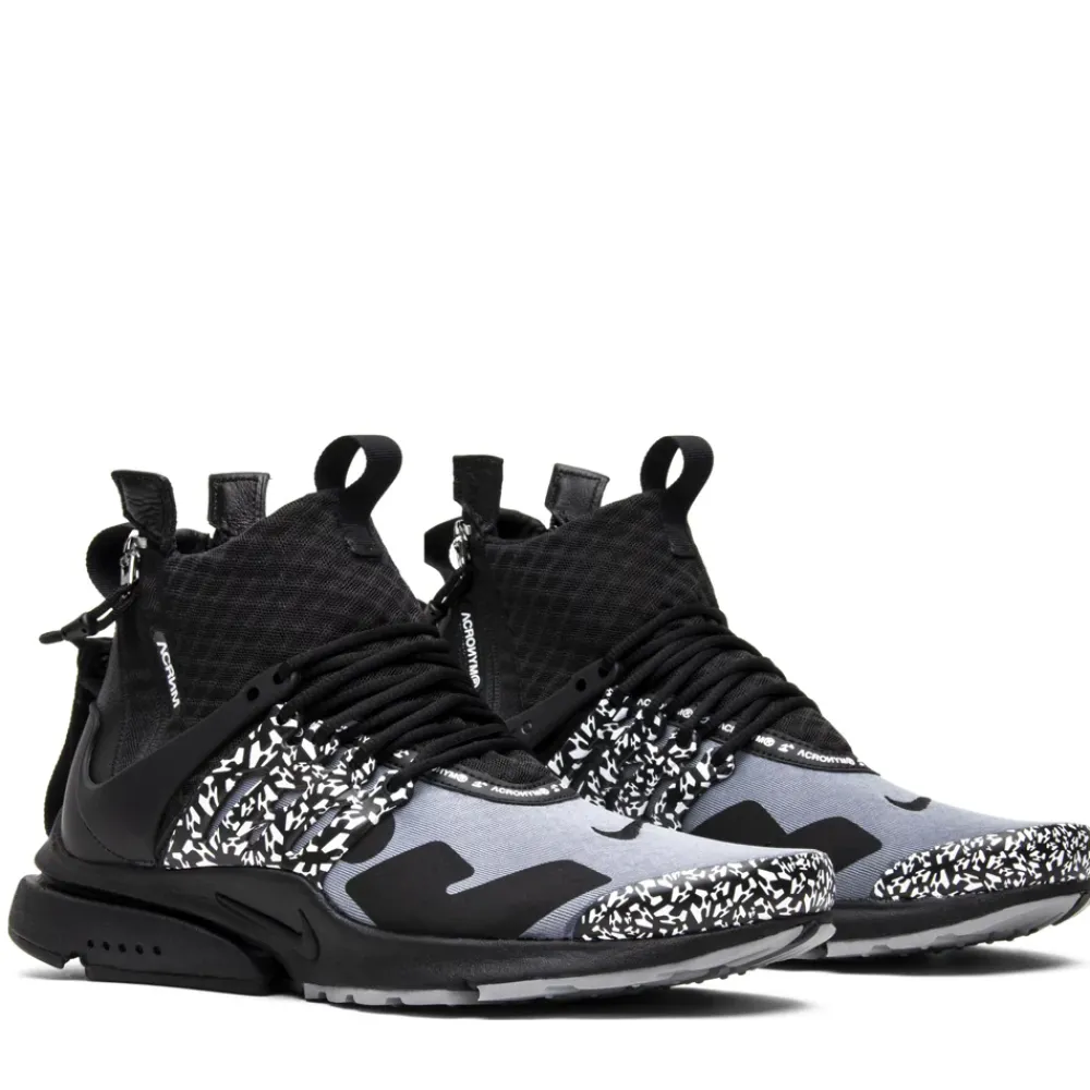 Nike Air Presto Mid Acronym Cool Grey ||Plus Best