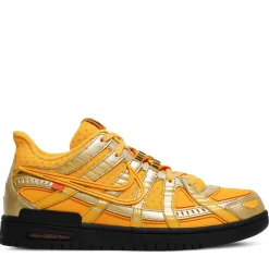 Nike Air Rubber Dunk Off-White University Gold ||Plus Outlet