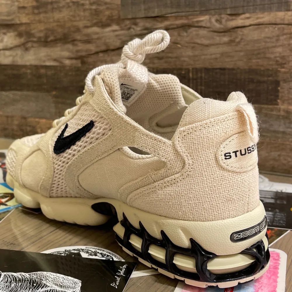 Nike Air Zoom Spiridon Cage 2 Stussy Fossil ||Plus Best