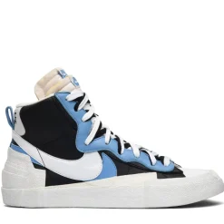 Nike Blazer High Sacai White Black Legend Blue ||Plus Discount