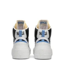 Nike Blazer High Sacai White Black Legend Blue ||Plus Discount