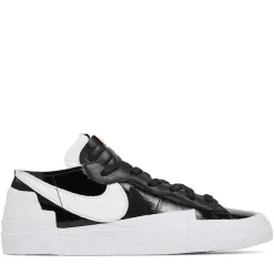 Nike Blazer Low Sacai Black Patent Leather ||Plus Clearance