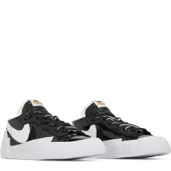 Nike Blazer Low Sacai Black Patent Leather ||Plus Clearance