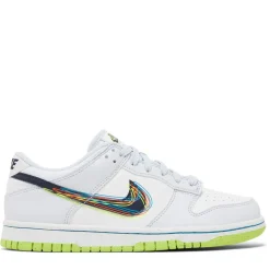 Nike Dunk Low 3D Swoosh Grey (GS) ||Plus Best
